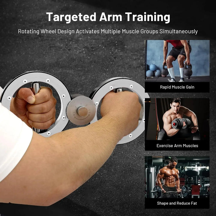 Adjustable Arm Trainer for Wrist, Shoulder & Chest - Enhance Punch Speed and Martial Arts Strength