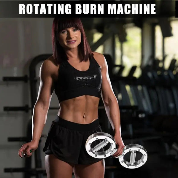 12 Pounds Burn Machine 12 Pounds Rotating Arm Machine Muscle Strengthener Multi-Functional Training Equipment 360 Degree
