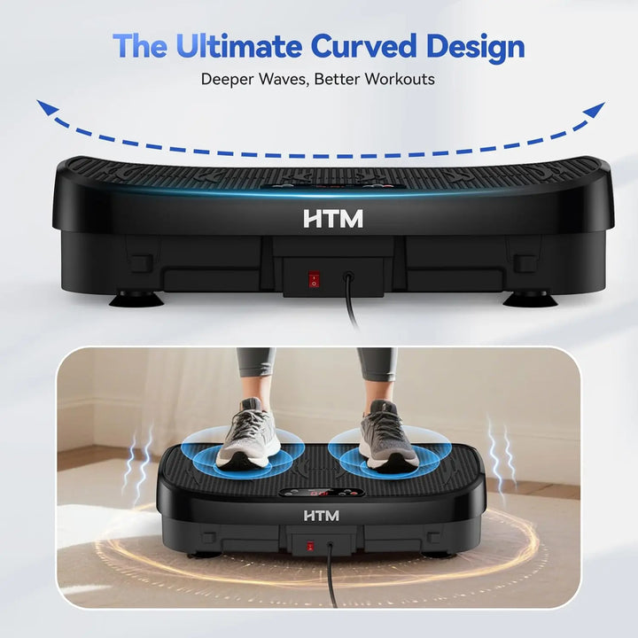 Vibration Plate Fat Burning Fitness Platform Whole Body 120 Levels Home Gym Equipment Weight Loss Muscle Relax Exercise Board