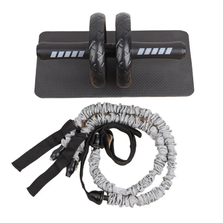 Fitness Large Equipment Ab Roller Muscle Exercise Double Abdominal Wheel Power Gym Hip Trainer for Home Gym Workout Acceossories
