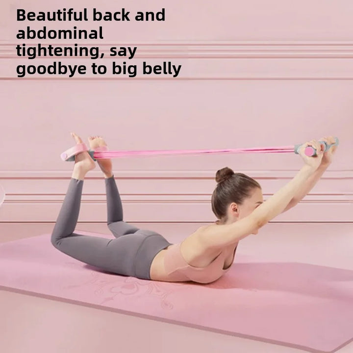 Adjustable Resistance Foot Pedal Resistance Band Home Gym Equipment for Waist Leg Arm Full Body Training