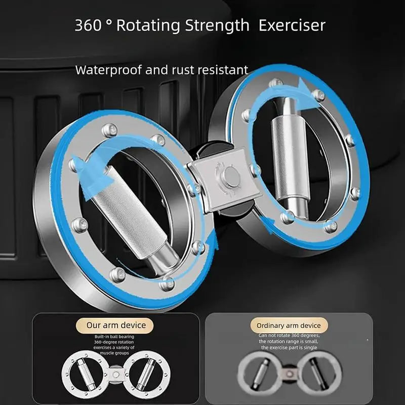 12 Pounds Burn Machine 12 Pounds Rotating Arm Machine Muscle Strengthener Multi-Functional Training Equipment 360 Degree