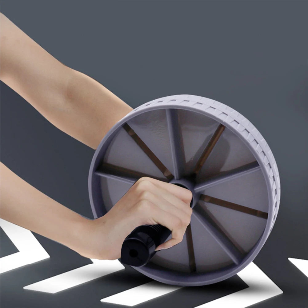 1PCS Workout AB Roller No Noise Abdominal Trainer Non-slip Abdominal Roller Strengthen Muscle Exercise Equipment For Home Gyms