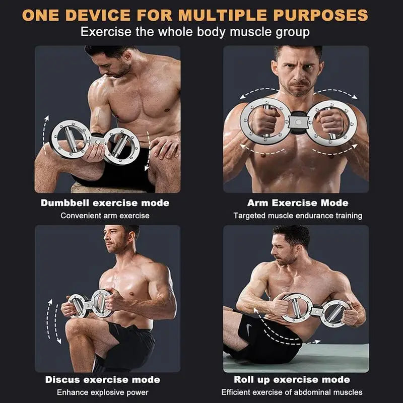 12 Pounds Burn Machine 12 Pounds Rotating Arm Machine Muscle Strengthener Multi-Functional Training Equipment 360 Degree